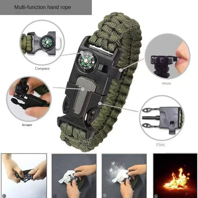Bracciale bussola cinque in un - Fire Starting Kit recensione e prezzo